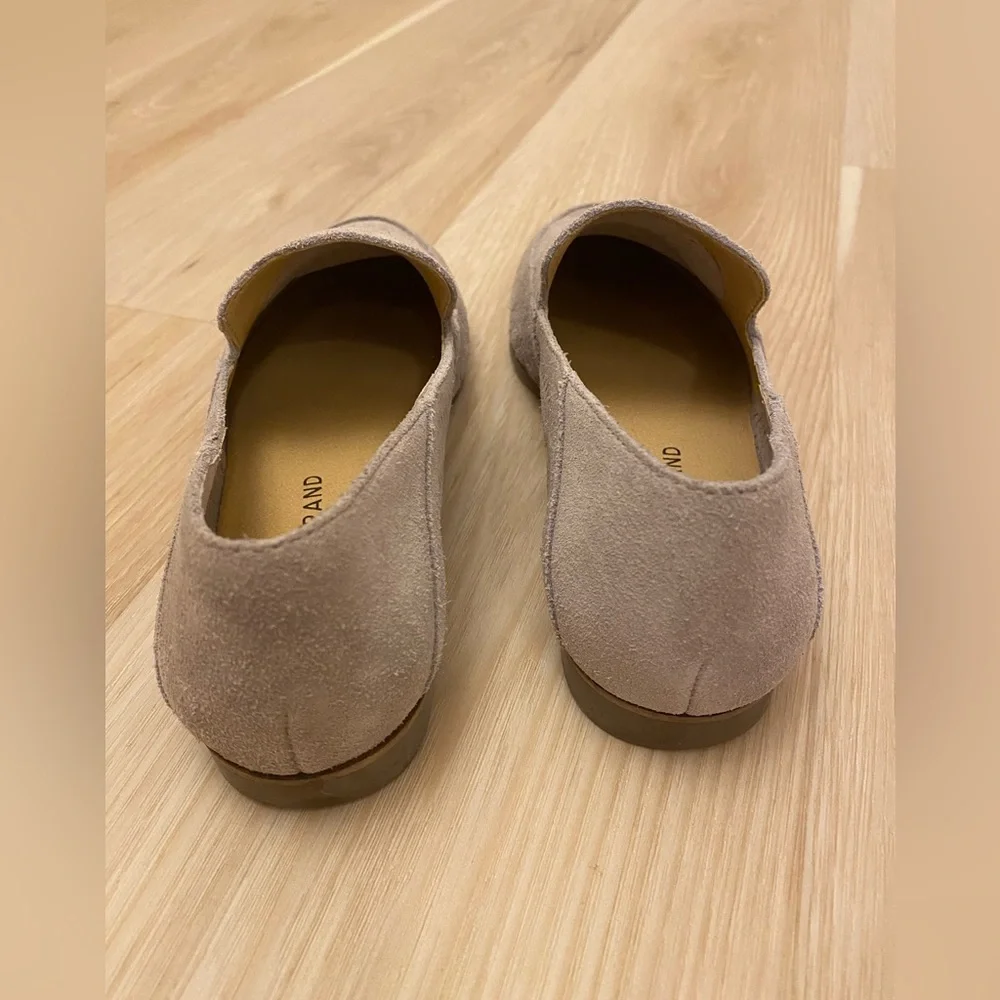 Lucky Brand Loafer LP-Brogan Gray Pointed Flat - Picture 4 of 7